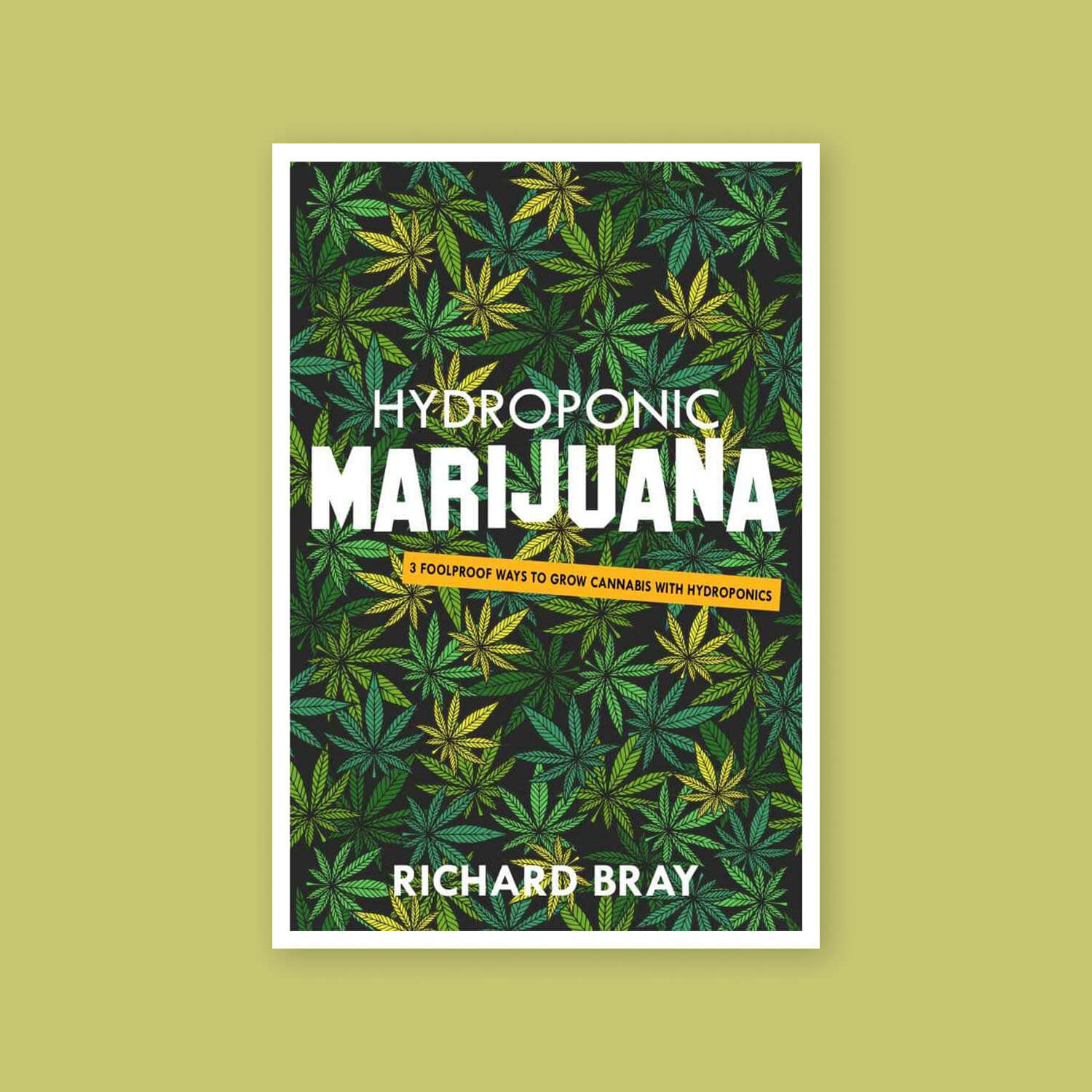 Hydroponic marijuana - Goldleaf bookshelf