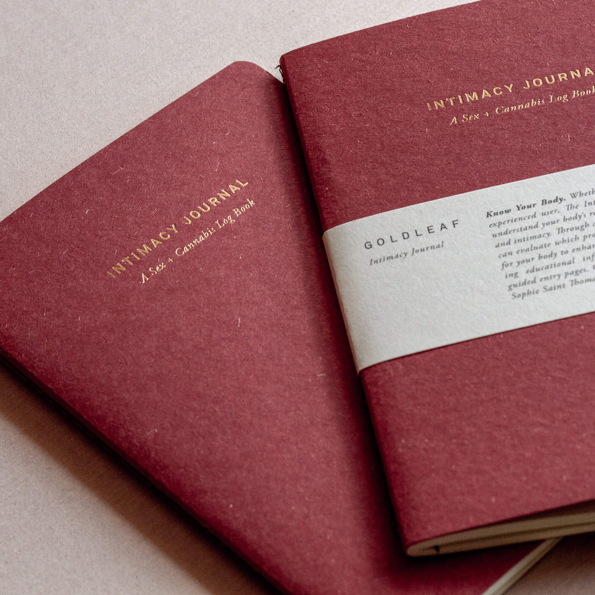 The Intimacy Journal by Goldleaf, Foria and Sophie Saint Thomas
