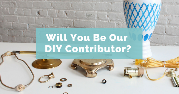 Become a DIY contributor for I Like That Lamp