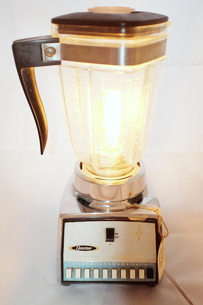 Mid-century Blender Upcycled into a Bedside Lamp by RitzyRepurposed