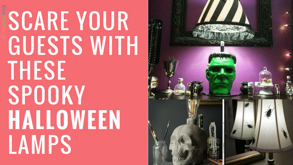 Scare Your Guests with These Spooky Halloween Lamps - Read more at www.ilikethatlamp.com