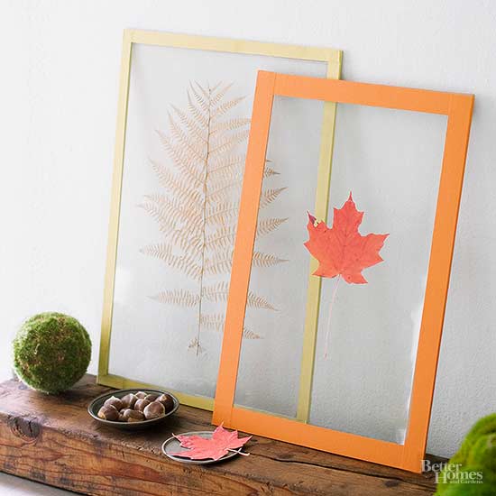 These DIY Projects with Autumn Leaves Will Make You Love this Season - See more at www.ilikethatlamp.com