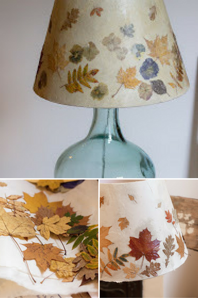 These DIY Projects with Autumn Leaves Will Make You Love this Season - See more at www.ilikethatlamp.com