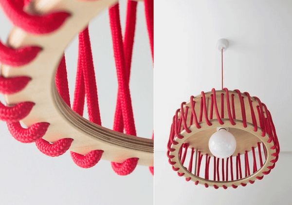 18 Creative Ideas to Use Fabric Wire for DIY Lamps - See the full list at www.ilikethatlamp.com