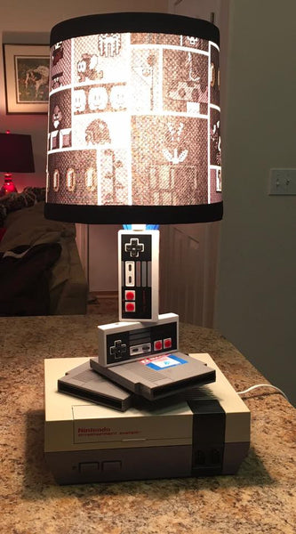 Customer Project: Sheryl's DIY Nintendo Lamp 