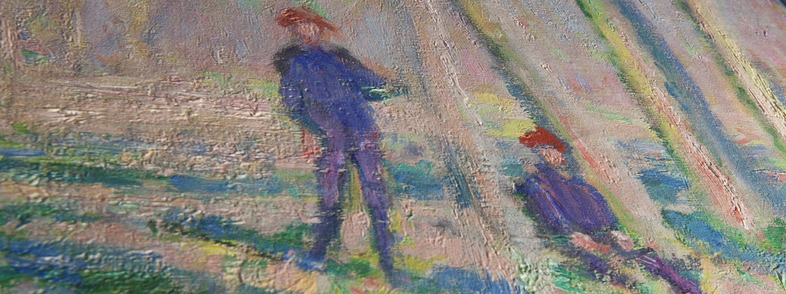 Monet Painting Close Up