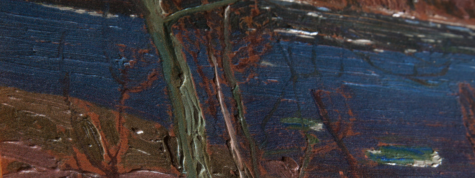 Opening of the Rivers, by Tom Thomson Painting Close Up