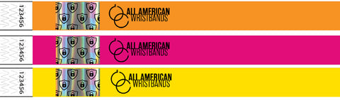 high security wristbands