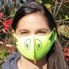 Funny Bird-Shaped Cloth Face Mask, 2 pack - Yellow