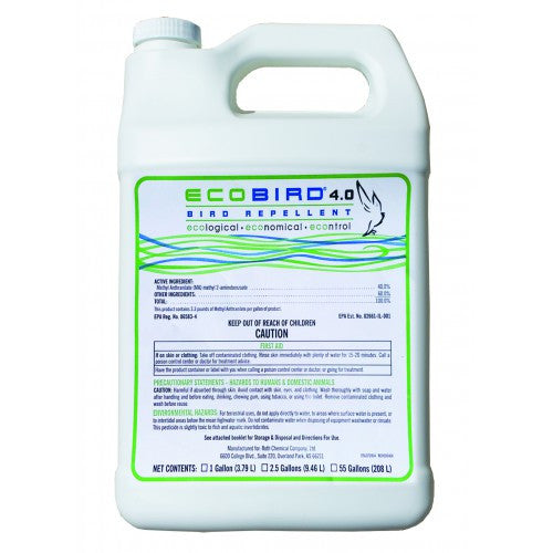 Ecobird 4 0 Methyl Anthranilate From Flock Free Bird Control Flock Free Bird Control Products For Agricultural Flock Free Pest Control Products And Services