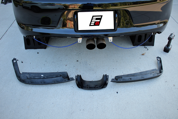 Flat 6 Motorsports - TWL Carbon Diffuser Install