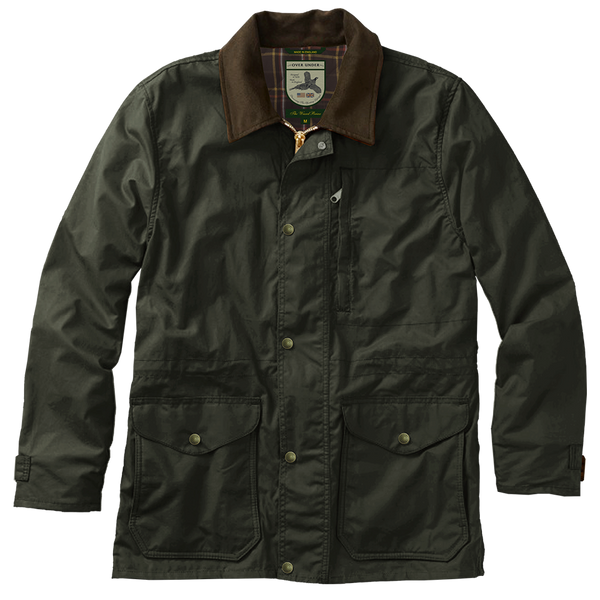 Waxed Briar Jacket Olive | Over Under 