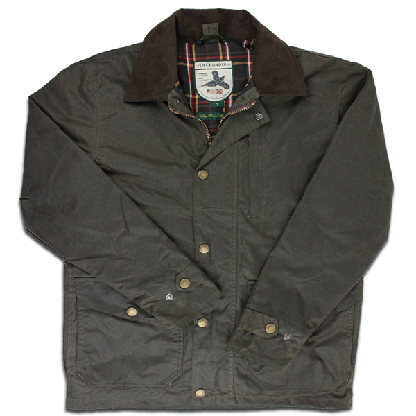 Waxed Briar Jacket Olive | Over Under 