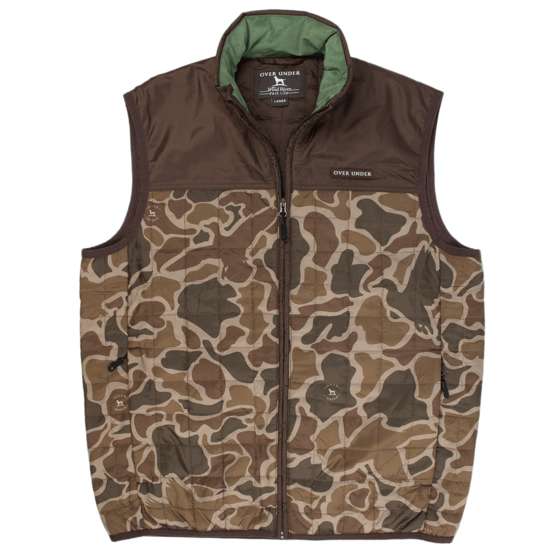 Wind River PackLite Vest Duck Camo – Over Under Clothing