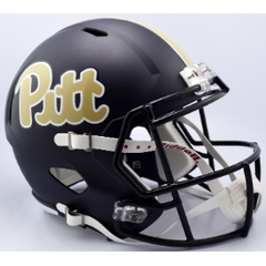 Riddell Pittsburgh Panthers NCAA Revolution Speed Mini Football Helmet Pitt 
