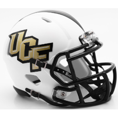 Gold NCAA Football Schutt Mini Helmet Desk Caddy College Mini Helmets UCF Knights University of Central Florida 