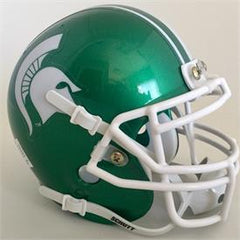 Schutt Michigan State Spartans Mini XP Authentic Helmet NCAA Licensed Michigan State Spartans Collectibles