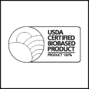 USDA Certified Biobased product logo