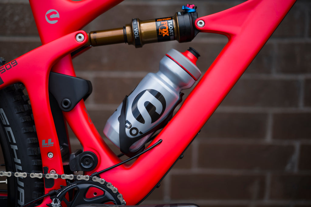 bottle cage and bottle