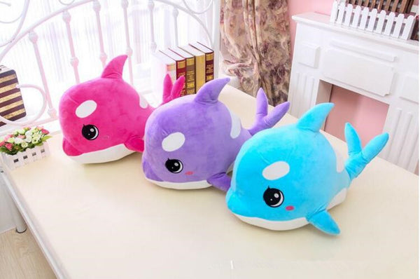 purple dolphin stuffed animal