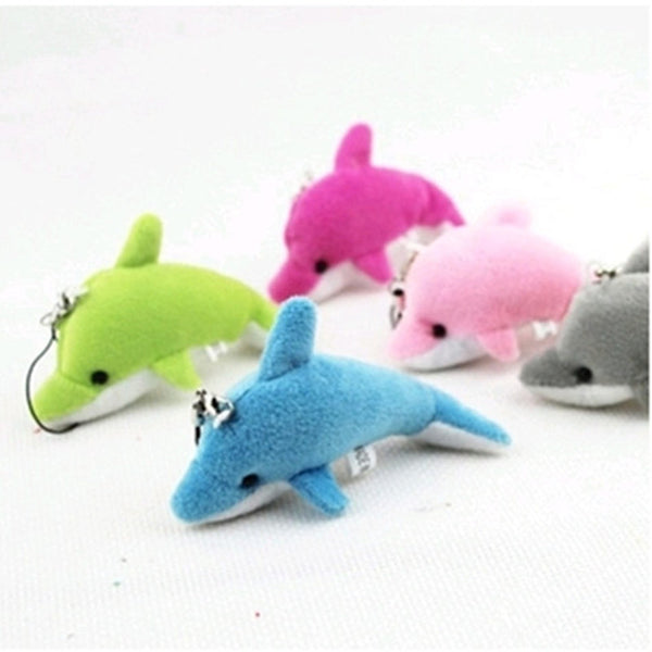 small stuffed dolphin