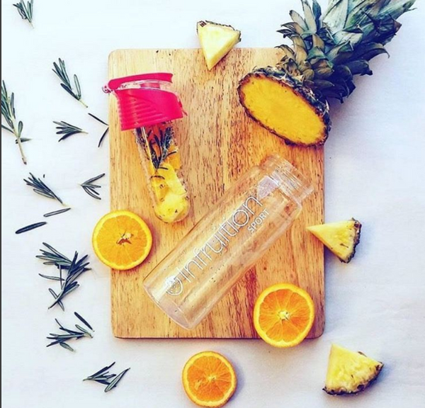 Pineapple & Rosemary Infused Water