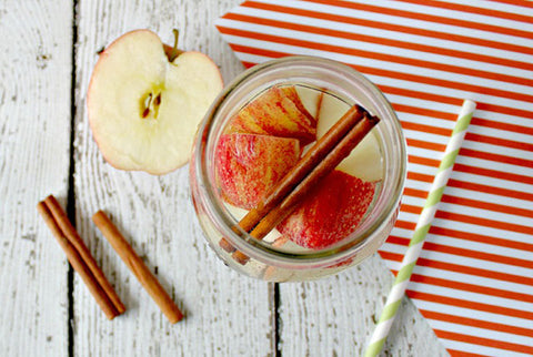 Apple, Pear, Grape & Cinnamon infused water