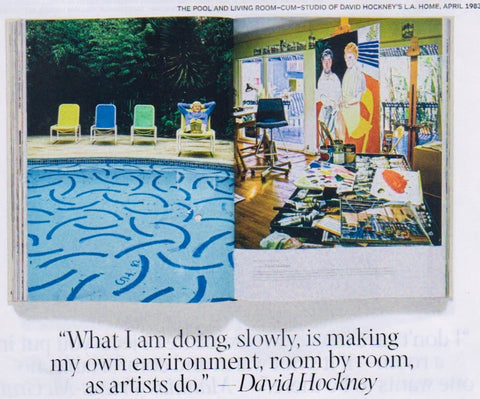 david hockney make create environment artist conscious home design blog