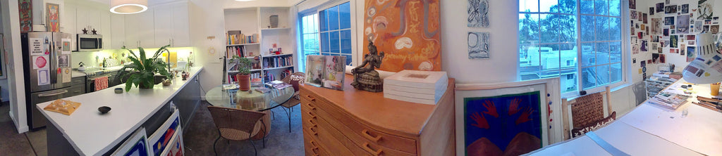 design portfolio art studio vastu sherri silverman reading room library painting flatfiles