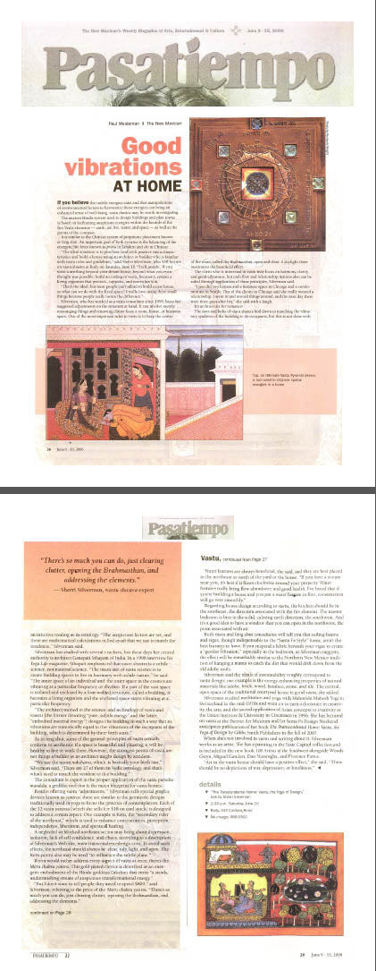 vastu article sherri silverman press pasatiempo santa fe