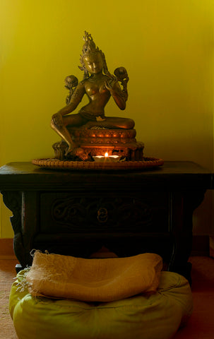 vastu sacred space design meditation altar portfolio