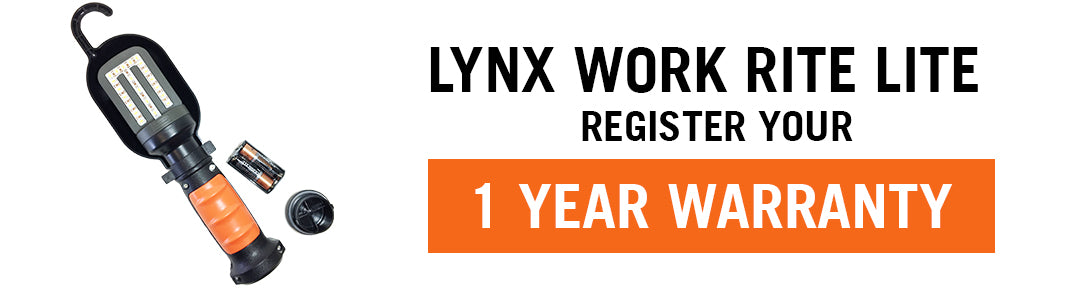 Lynx Work Rite Lite Warranty