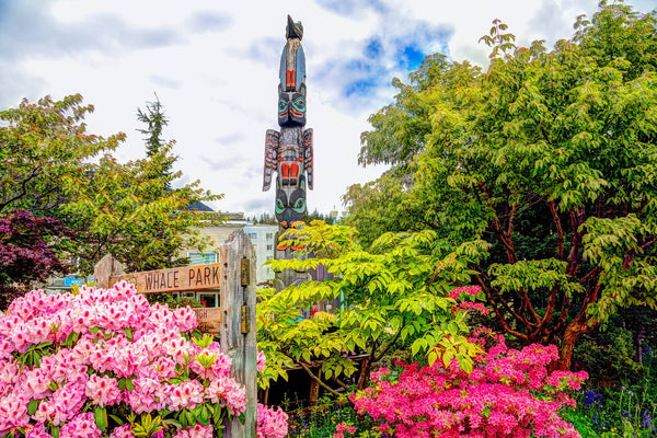 Chief Kyan Totem Pole - Israel Shotridge