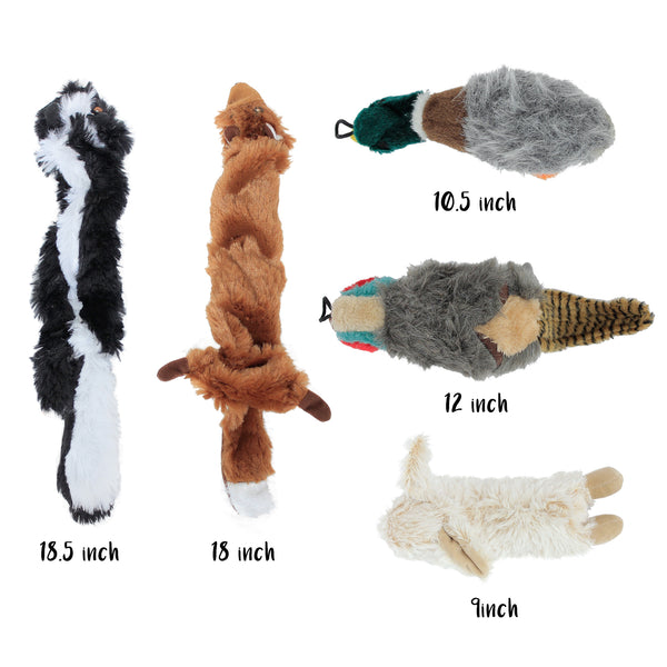 stuffed pheasant dog toy