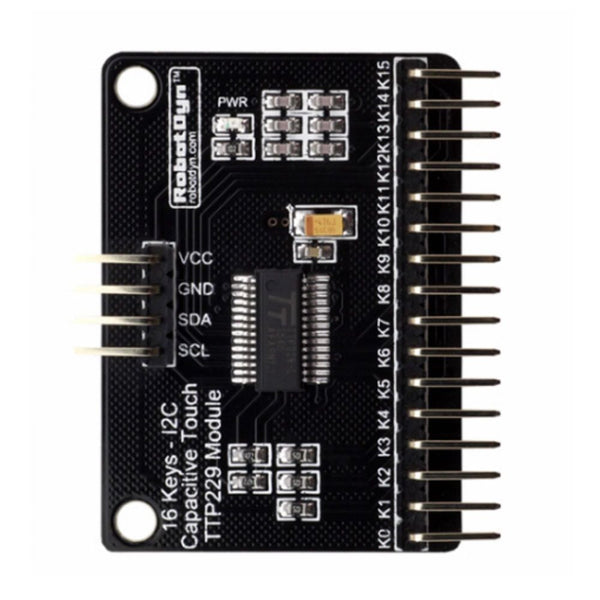 16 Keys Capacitive Touch Ttp229 Module I2c For Arduino Everything Pi 9461