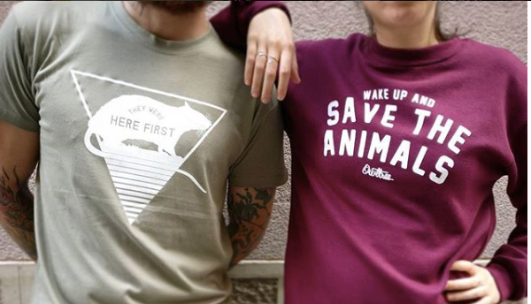 camisetas owltree vegan apparel
