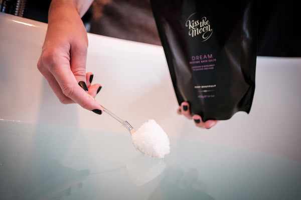 dream bedtime bath salts to ease aches and pains