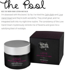 the pool review of kiss the moon night cream for hands