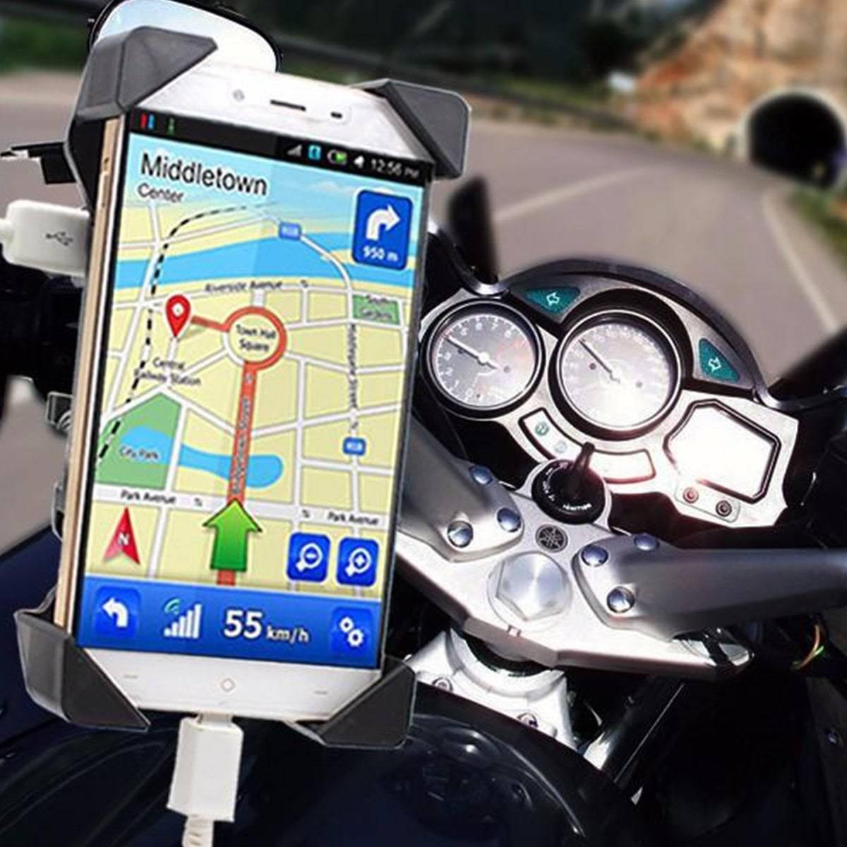 universal motorcycle phone mount