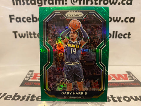 2020-21 Panini Prizm Green #16 Gary Harris - Denver Nuggets Mint