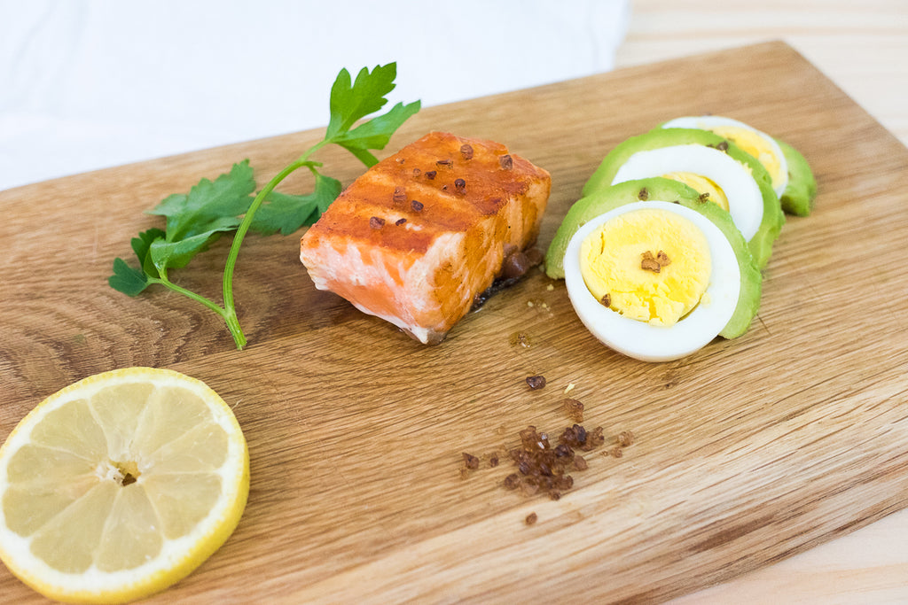 Gegrillter Lachs mit Rauchsalz – tryfoods