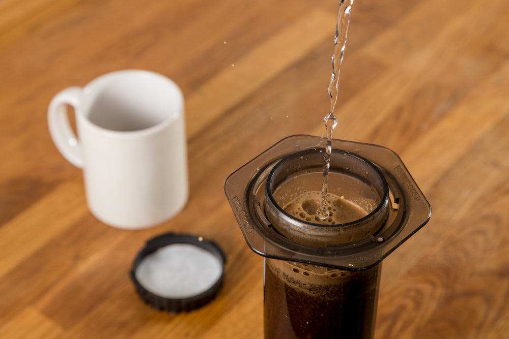 Kaffee mit der Aeropress zubereiten