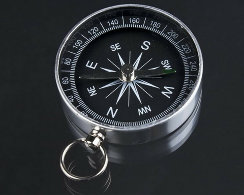 Lightweight hiking camping pocket compass