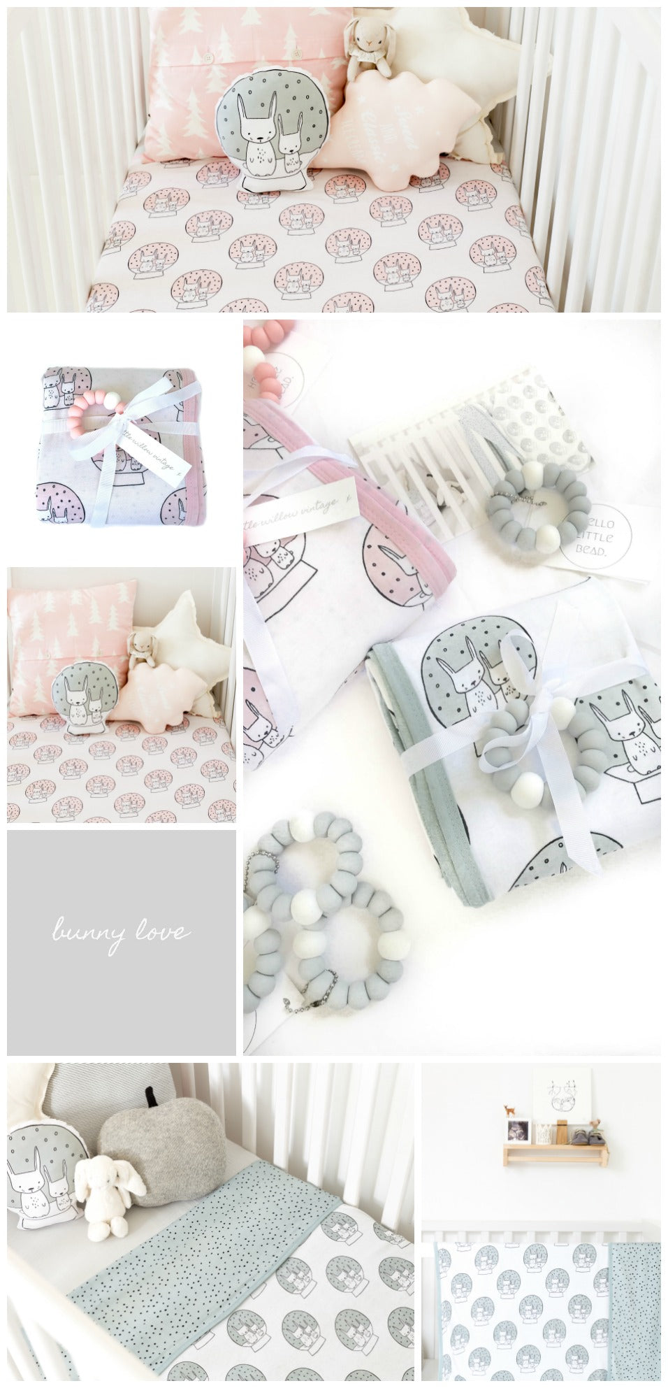 bunny gift ideas, bunny blankets , easter gift, baby gift set