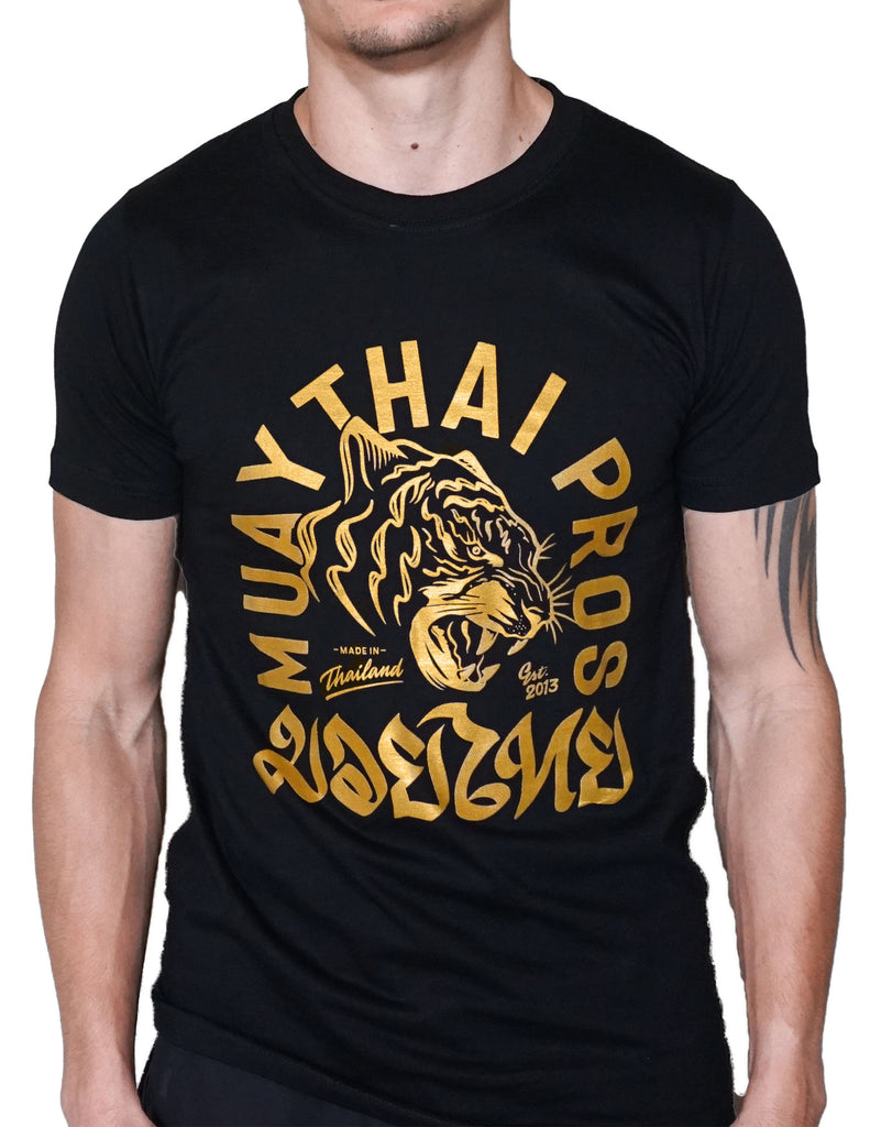 gold tiger shirt