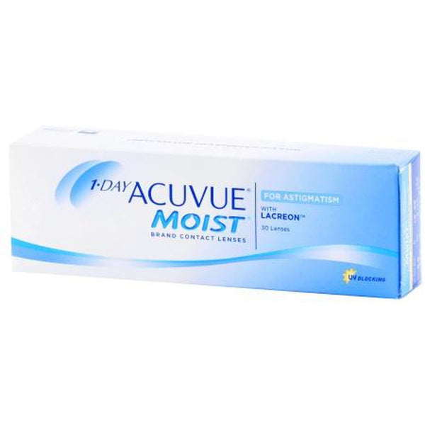 1-DAY ACUVUE® MOIST® for ASTIGMATISM 30 pack by Johnson & Johnson