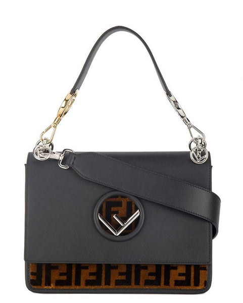 fendi logo handbag