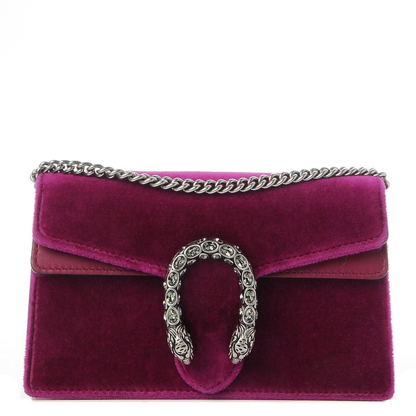Gucci Dionysus Velvet Super Mini Bag | Luxury Fashion Clothing and Accessories