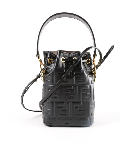 fendi bucket bag black