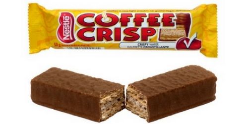 Coffee Crisp Bars-Top 15 Best Selling Candy Bars